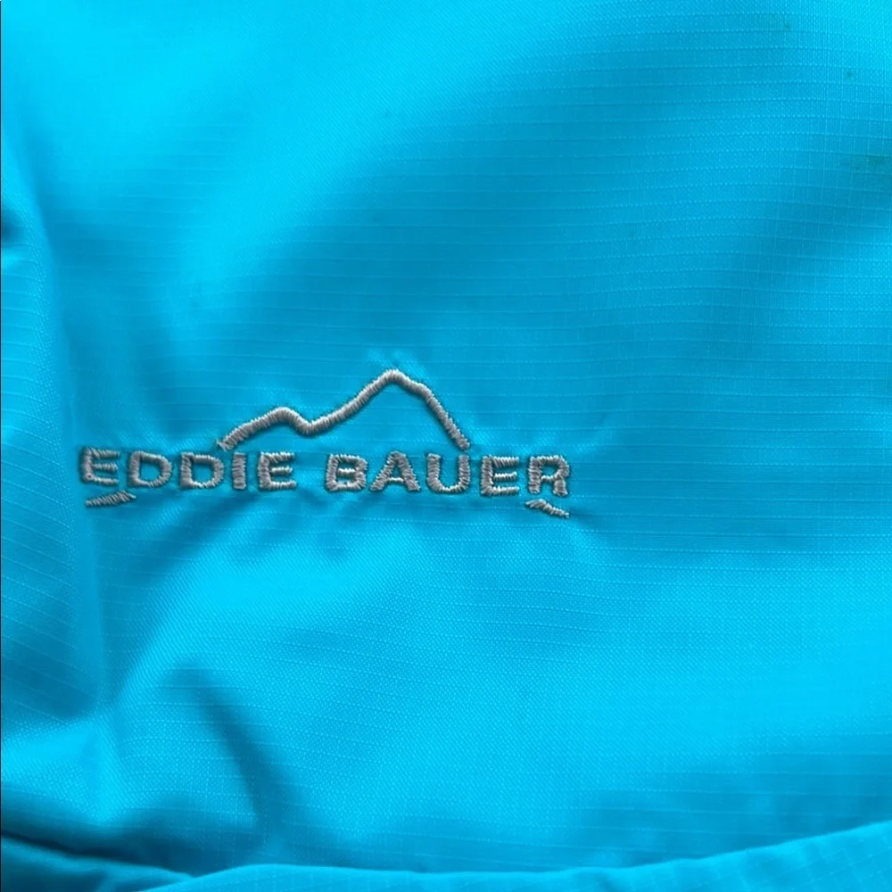 Eddie Bauer Teal Sling Shoulder Bag Backpack Crossbody Bag Multiple Compartments